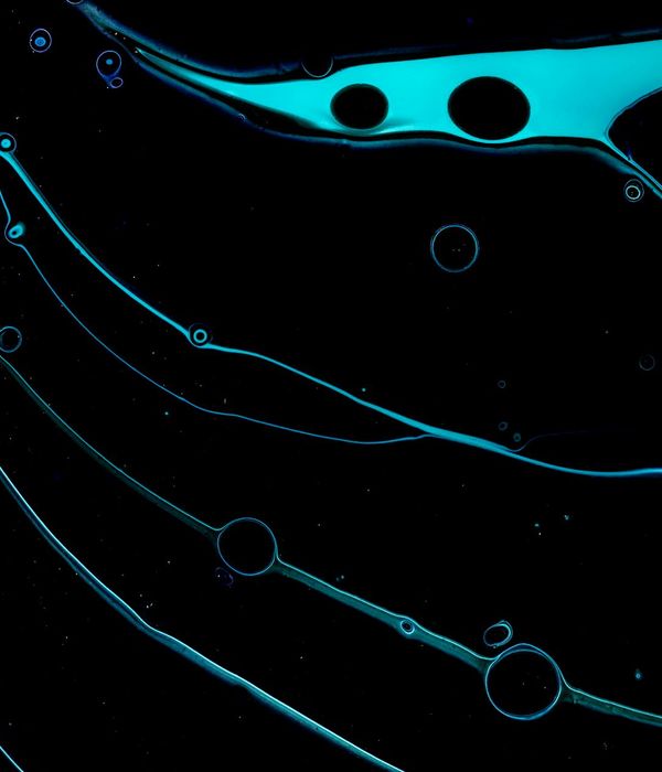 Abstract dynamic geometric lines representing movement flow